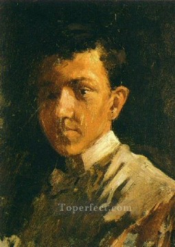 Self-portrait with short hair 1896 Pablo Picasso Oil Paintings